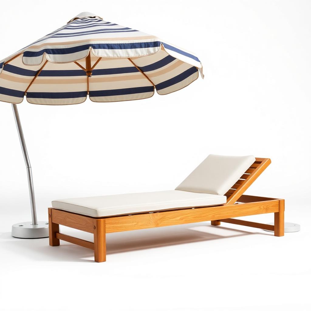 Weatherproof Rattan Lounge Chair