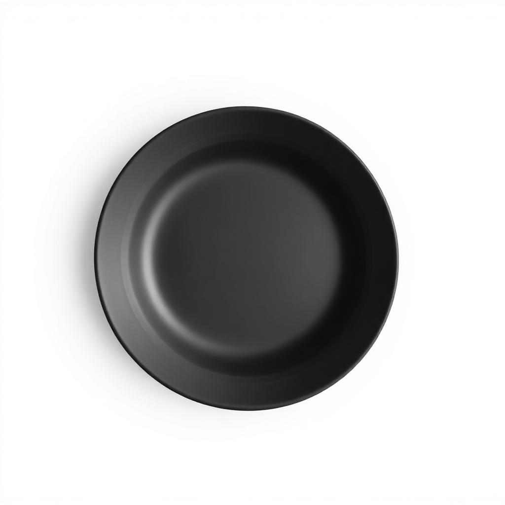 Dinner Plate Black Ø27 cm