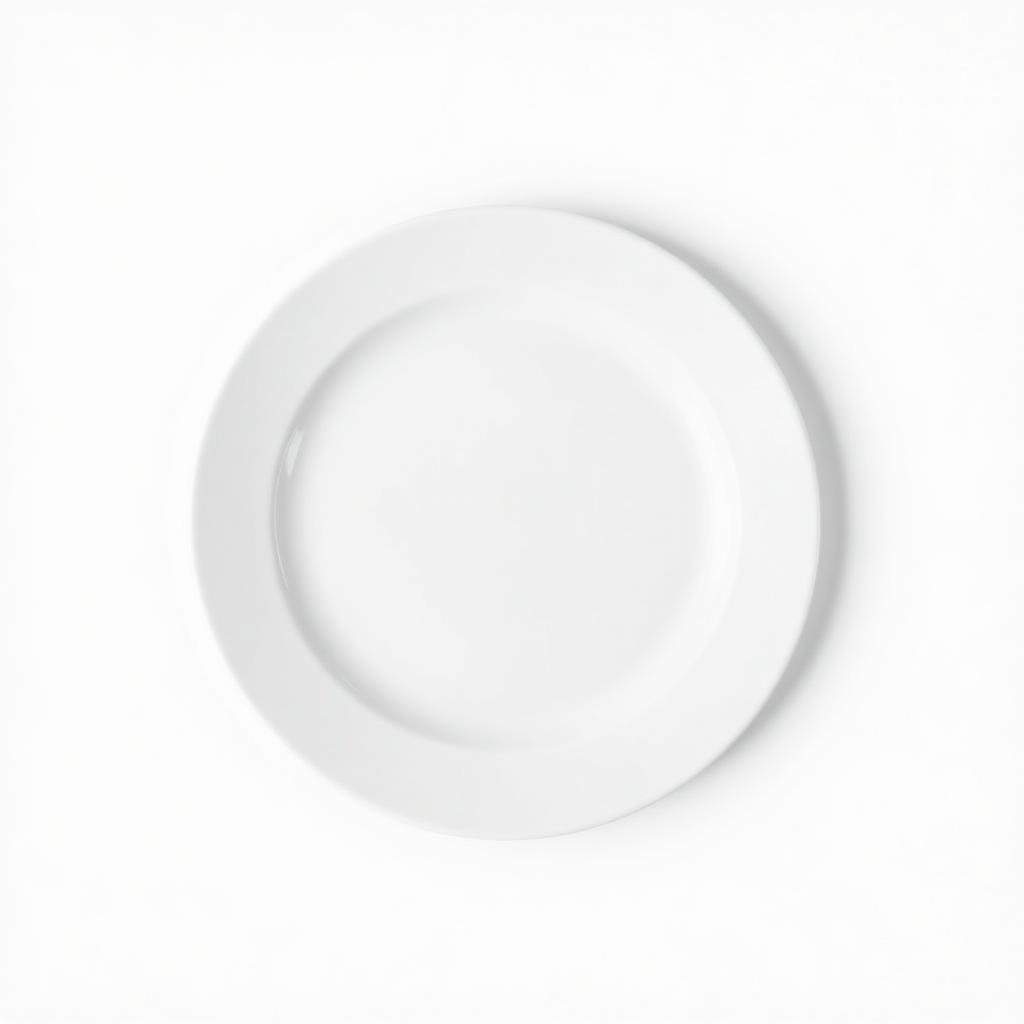 Dinner Plate White Ø27 cm