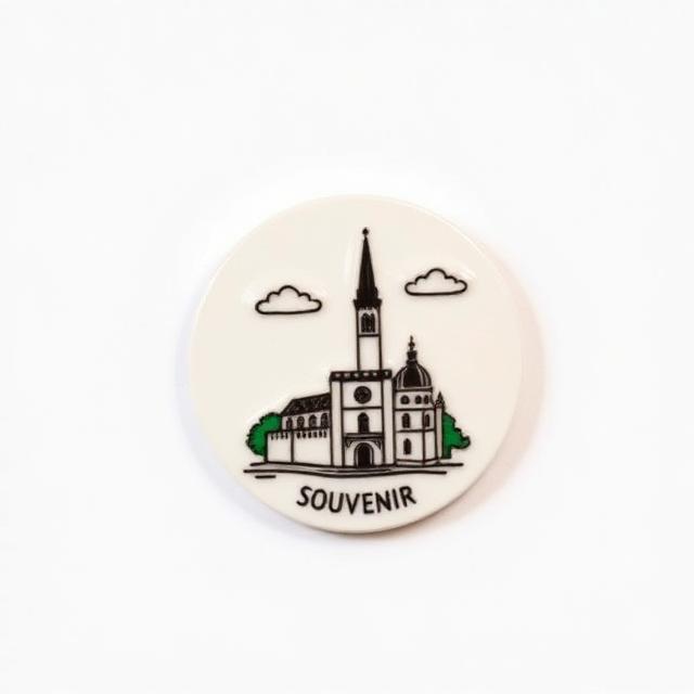 City Skyline Fridge Magnet Set 4pc